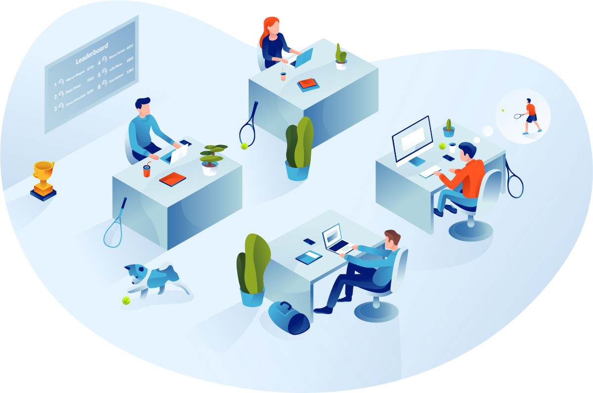 Software Team Illustration