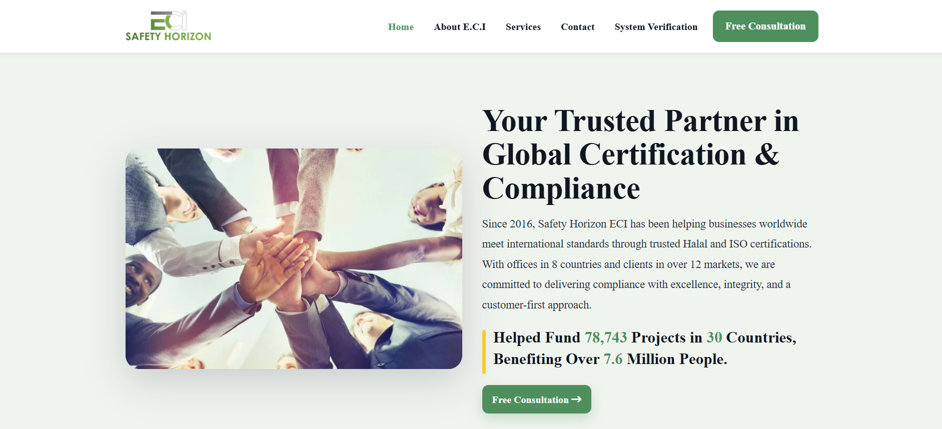 Safety Horizon ECI solution